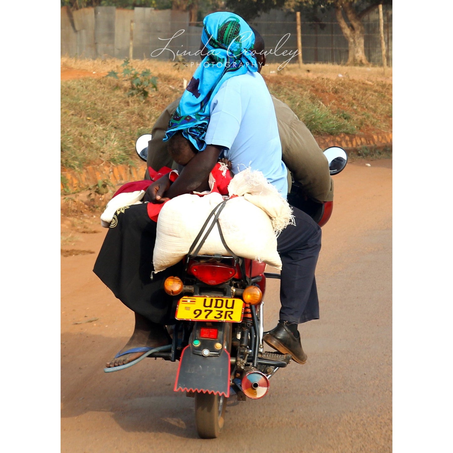 Family Ride on a Boda Boda