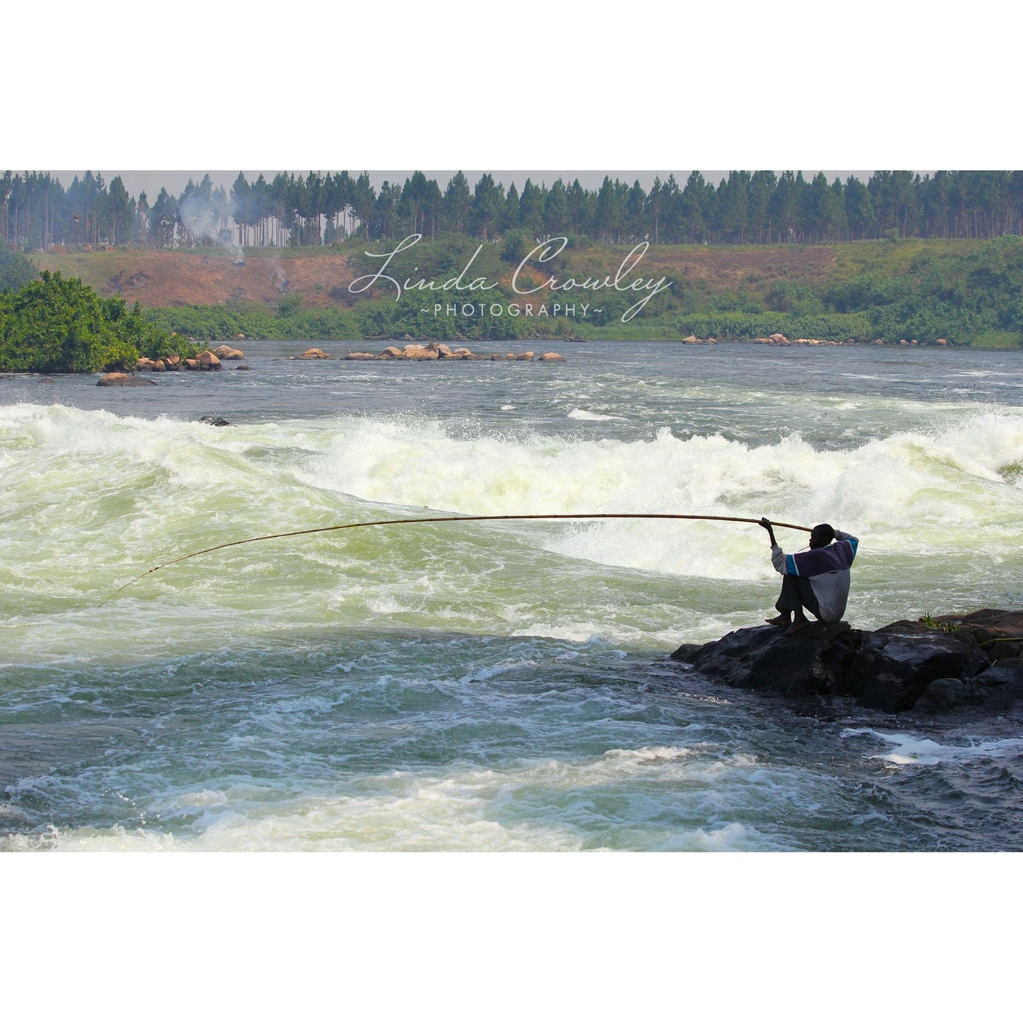 Nile River and Fisherman