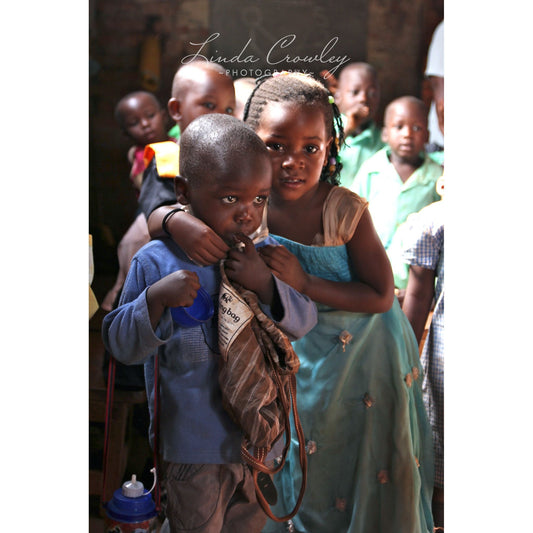 School Girl and her Brother